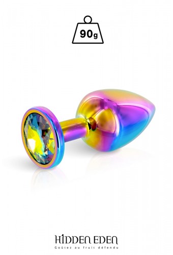 Plug bijou aluminium Rainbow M - Hidden Eden