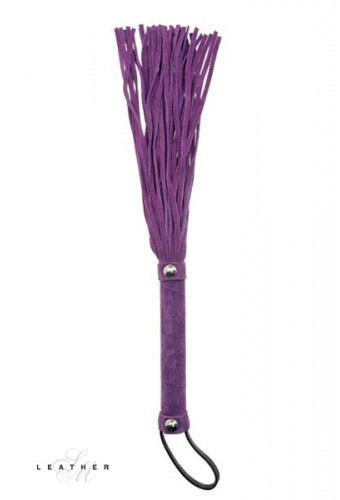 Martinet en cuir violet