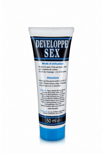 Crème développante Developpe sex