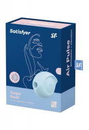 Double stimulateur clitoridien Sugar Rush bleu - Satisfyer