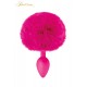 Plug queue de lapin - fuchsia