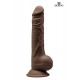 Gode double densité chocolat 24 cm - Modèle 3