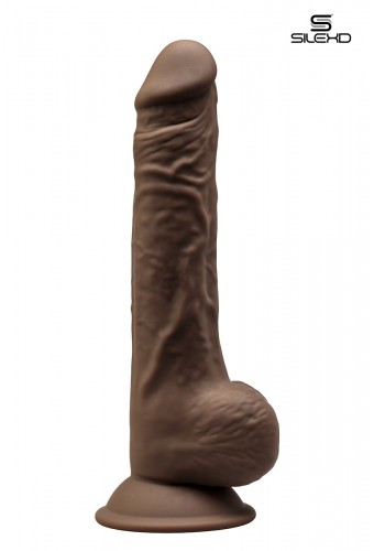 Gode double densité chocolat 24 cm - Modèle 3