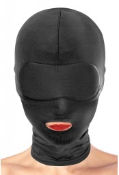 Cagoule BDSM bouche ouverte - Fetish Tentation