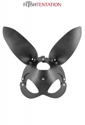 Masque bunny simili cuir réglable - Fetish Tentation