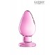 Plug anal verre Glossy Toys n° 25 Pink