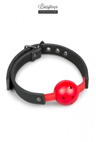 Gagged Ball avec balle rouge - EasyToys Fetish Collection