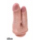 Gode double pénétration 15cm - King Cock