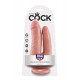 Gode double pénétration 15cm - King Cock