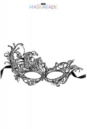 Masque Loup broderie souple Aurore