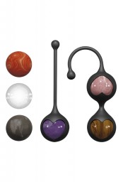 Coffret Boules de Geisha Harmony Stones - Bien-être, plaisir et énergie - Adrien Lastic