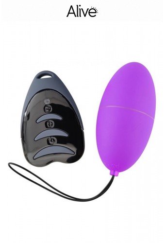 Oeuf vibrant télécommandé Magic egg 3 - violet