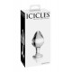 Plug anal verre Icicles n° 25