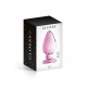 Plug anal verre Glossy Toys n° 25 Pink