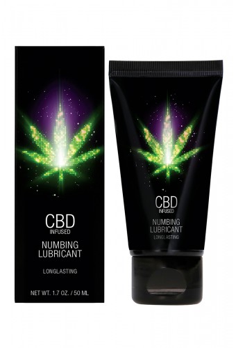 Lubrifiant retardant eau et CBD 50ml