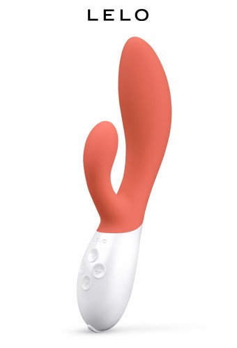 Vibro Rabbit Ina 3 Coral Red - Lelo