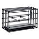 Cage en métal ajustable KENNEL PUPPY Noire