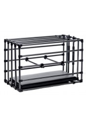 Cage en métal ajustable KENNEL PUPPY Noire