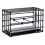 Cage en métal ajustable KENNEL PUPPY Noire