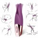 Stimulateur de clitoris Nipclip violet – 10 modes de vibrations