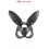 Masque bunny simili cuir réglable - Fetish Tentation