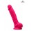 Gode double densité rose 20 cm - SilexD