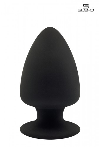 Plug anal The Original Model 1 noir 11 cm - SilexD