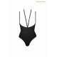 Body string seins nus noir Le petit secret