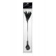 Mini cravache main avec plumes noires - Sweet Caress