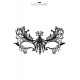 Masque Loup broderie souple AUBE