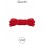 Mini corde de bondage 1,5m rouge - Ouch