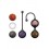 Coffret Boules de Geisha Harmony Stones - Bien-être, plaisir et énergie - Adrien Lastic