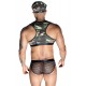 Tenue militaire sexy 4 pièces - J Lingerie