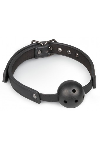 Baillon avec boule noire percée 