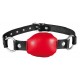 Baillon en cuir Silence Gag Rouge 