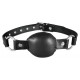 Baillon en cuir SIlence Gag Noir 