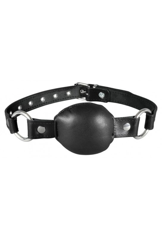 Baillon en cuir SIlence Gag Noir 