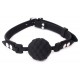 Baillon Boule PineCone Silicone Noir 