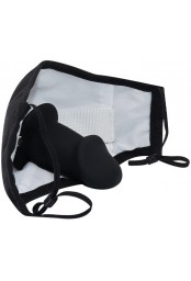 Masque avec Bâillon Gode 7 x 4cm