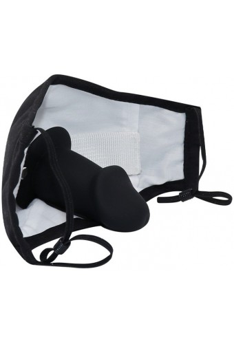 Masque avec Bâillon Gode 7 x 4cm 