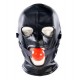 Cagoule SM avec Bâillon et masque Subfull Noire 