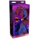 Bâillon Boule phosphorescent Glow Pink Taboom 40mm 