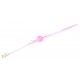 Bâillon Boule Laser Rose 