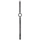 Bâillon en silicone Ring Gag 40mm Noir 
