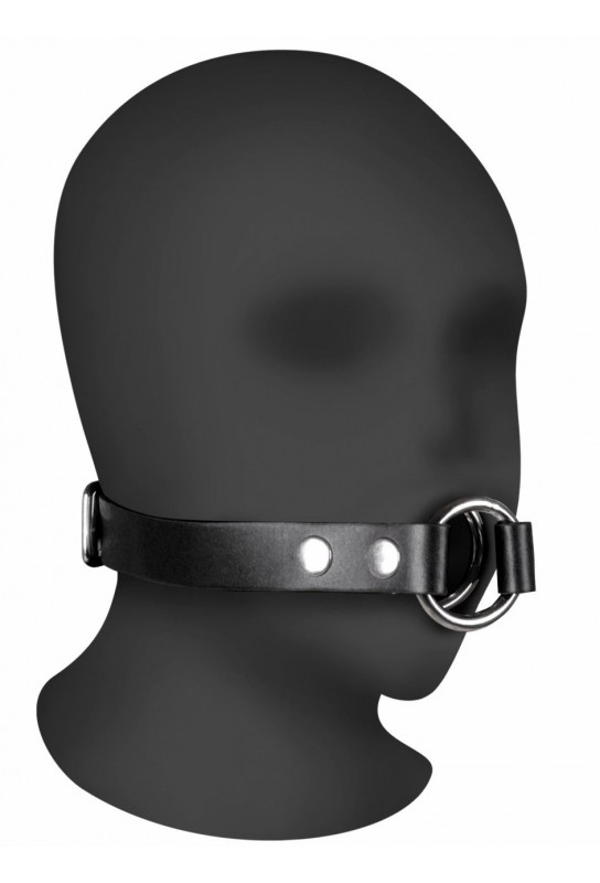 Bâillon Gorge Profonde Xtreme Deep 37mm Noir 