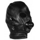Cagoule avec Masque et Bâillon Blind Mask Gag Noire 