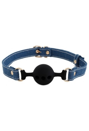 Bâillon-boule Denimy 45mm 