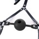 Bâillon-Boule percé Enjoy Wax 49mm Noir 