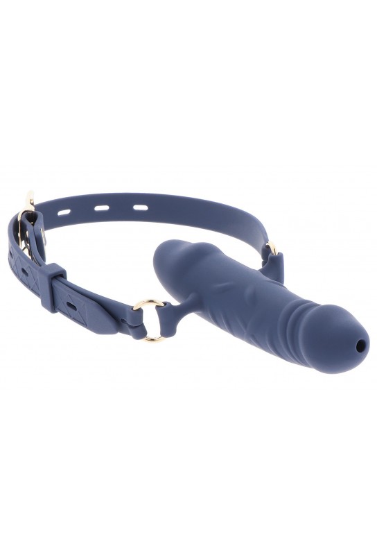 Bâillon en Silicone Supreme Double 9.5 x 3.4cm 