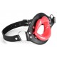 Bâillon Lips Gag Noir-Rouge 